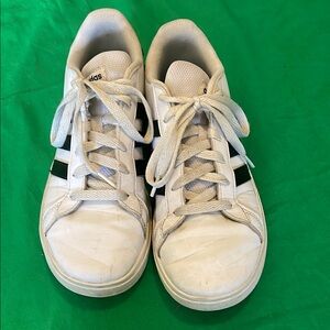 White and Black Sneakers